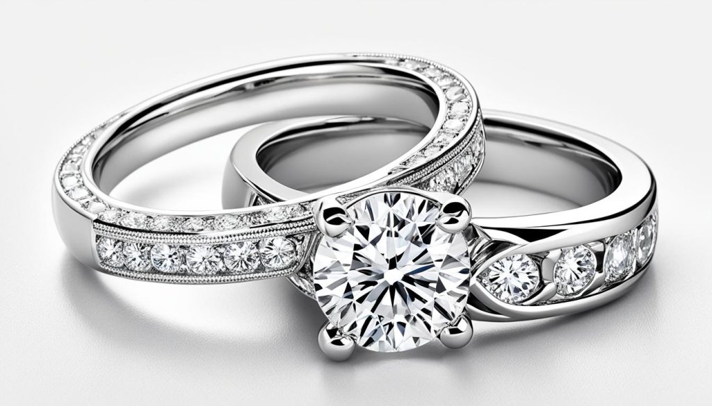 Poročni prstani z Diamanti